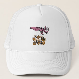 Gorra De Camionero Divertido Squid Jugando Personalizado de juegos de