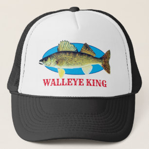 Gorra De Camionero Divertido "Walleye King"
