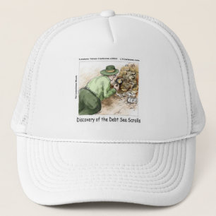 Gorra De Camionero Divertidos Rollos del Mar de la Deuda