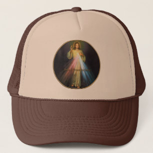 GORRA DE CAMIONERO DIVINE MERCY JESUS, CONFÍO EN TI