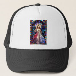 Gorra De Camionero Divine Mercy Jesus Trucker Hat