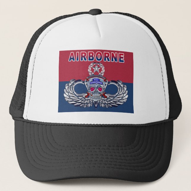 Gorra De Camionero División Aerotransportada 82 sin Miedo (Anverso)