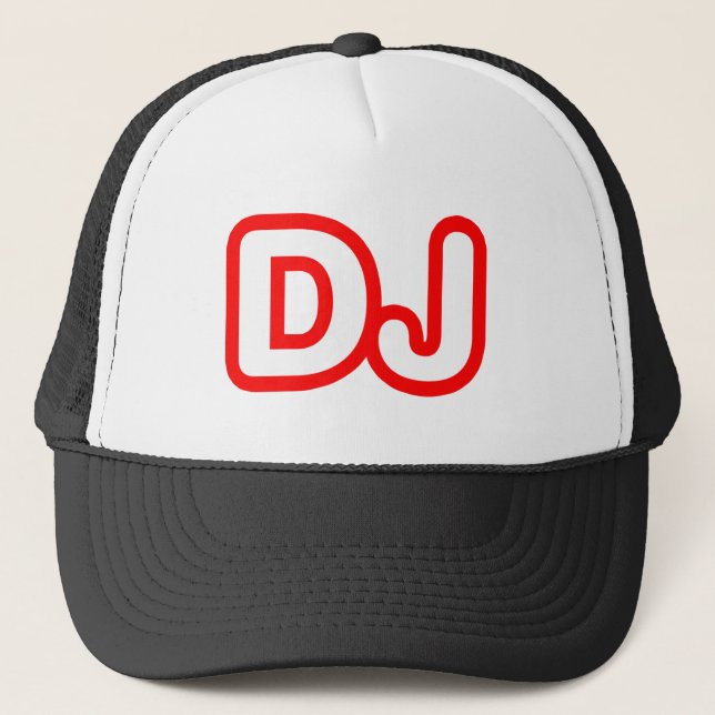 GORRA DE CAMIONERO DJ (Anverso)