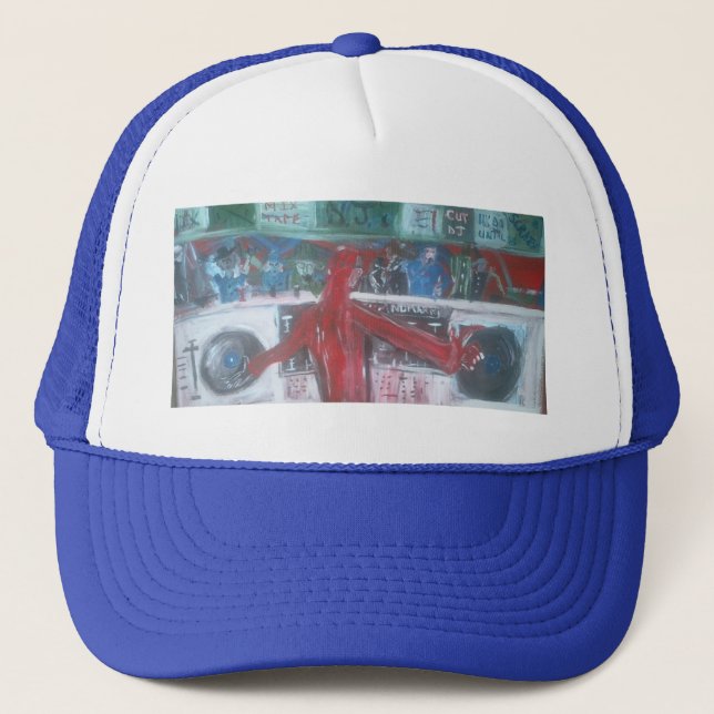 Gorra De Camionero DJ de Mix Tape (Anverso)