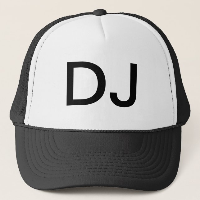 Gorra De Camionero Dj Hat (Anverso)