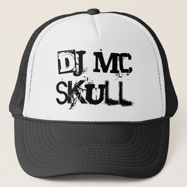 GORRA DE CAMIONERO DJ MC SKULL (Anverso)
