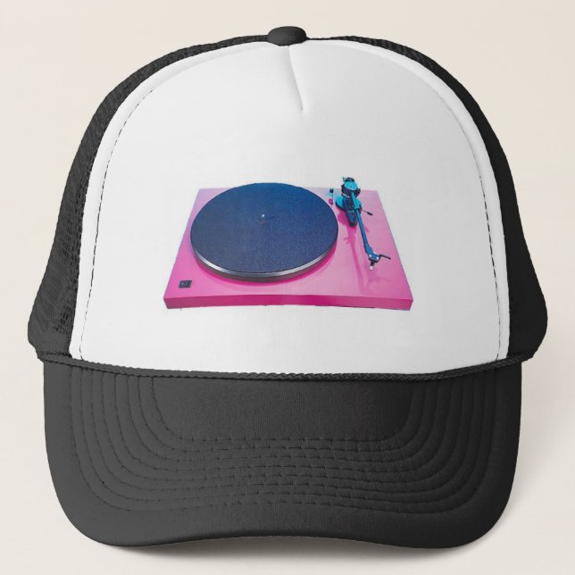 Gorra De Camionero DJ retro (Anverso)