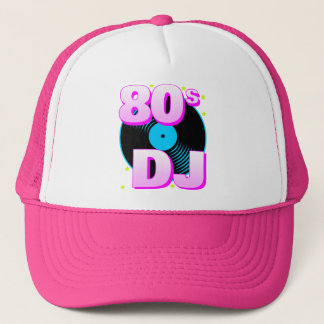 Gorra de camionero DJ Retro 80s Corey Tiger 80s