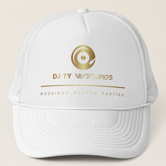 Gorra De Camionero ¡DJ Ty Merch! (Anverso)