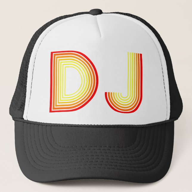 Gorra De Camionero DJ vintage (Anverso)