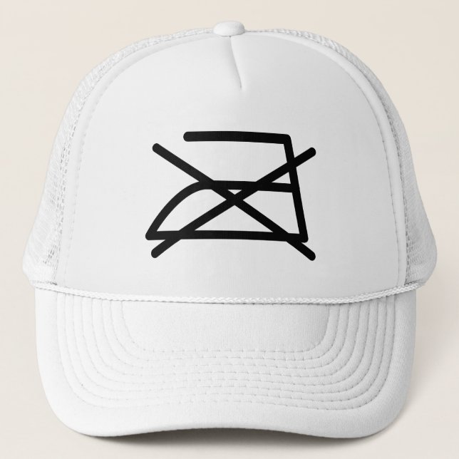 GORRA DE CAMIONERO DO NOT IRON! (Anverso)