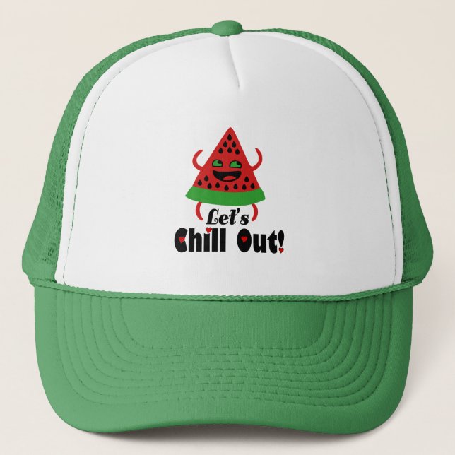 Gorra De Camionero ❤️ 🍉 Do Watermelon Dance & Chill 😋 (Anverso)