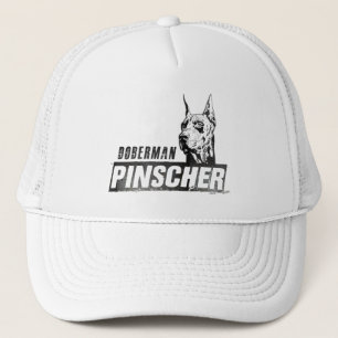 Gorra De Camionero Doberman Pinscher