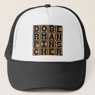 Gorra De Camionero Doberman Pinscher, Raza de Perro Doméstico