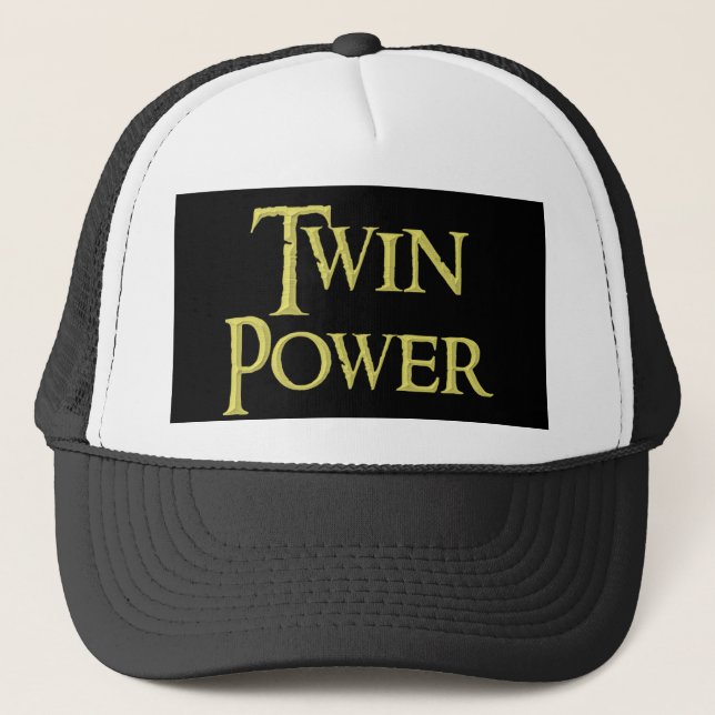 Gorra De Camionero Doble potencia, gorra, a la venta! (Anverso)