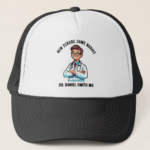 Gorra De Camionero DOCTOR CARTOON VIBRANT New scrubs same badass 