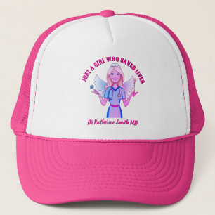 Gorra De Camionero DOCTOR FAIRY pink MAGIC WAND
