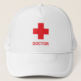 Gorra De Camionero Doctor MEDIC & First Aid, Cross, Ambulance, 