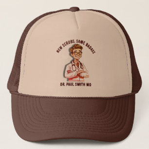 Gorra De Camionero DOCTOR New scrubs same badass green 
