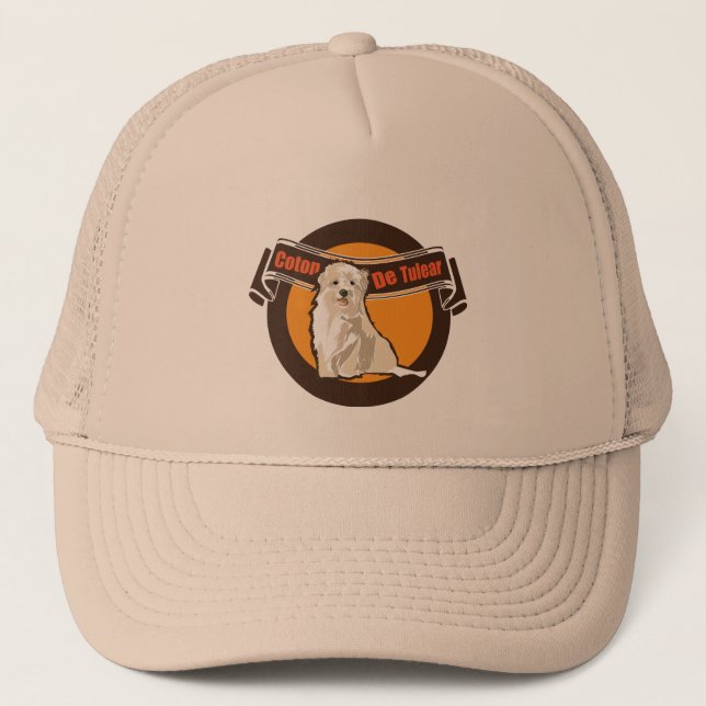 Gorra De Camionero Dog coton de tulear (Anverso)
