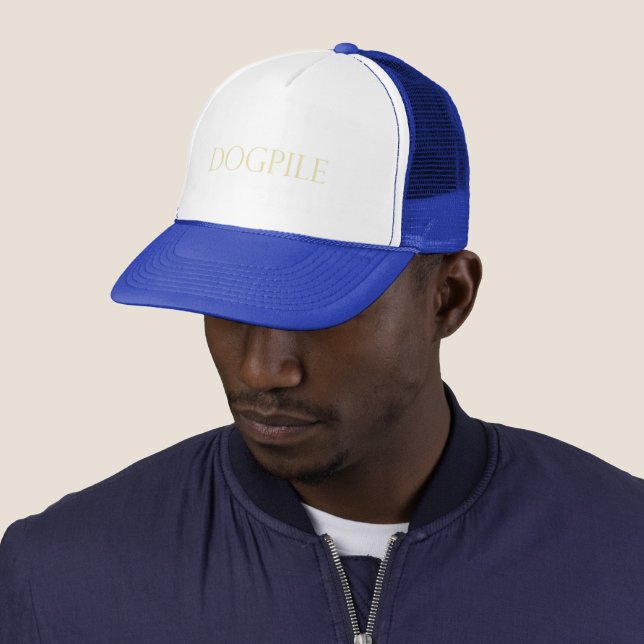 GORRA DE CAMIONERO DOG PILE TRUCKER HAT (In situ)