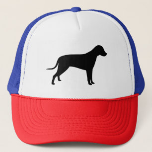 Gorra De Camionero Dog Silhouette