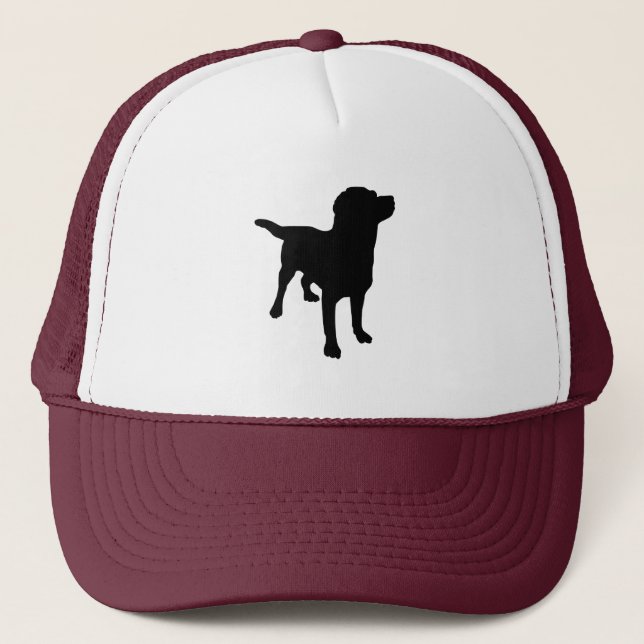 Gorra De Camionero Dog Silhouette (Anverso)