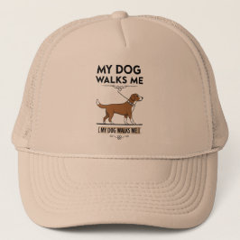 Gorra De Camionero Dog Walk Boss