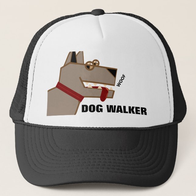 GORRA DE CAMIONERO DOG WALKER (Anverso)
