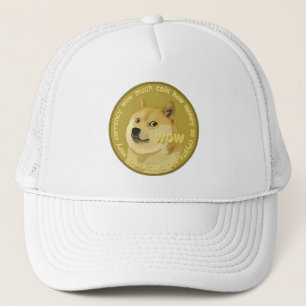 Gorra De Camionero Dogecoin Wow Doge Moneda De Criptografía