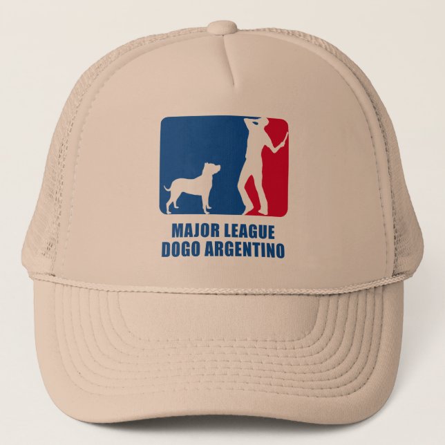 Gorra De Camionero Dogo Argentino (Anverso)