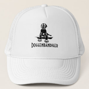 Gorra De Camionero Dogo de Burdeos divertido Ilios 
