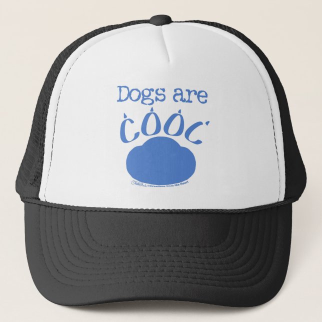 Gorra De Camionero DOGS son Guay Paw Print (Anverso)