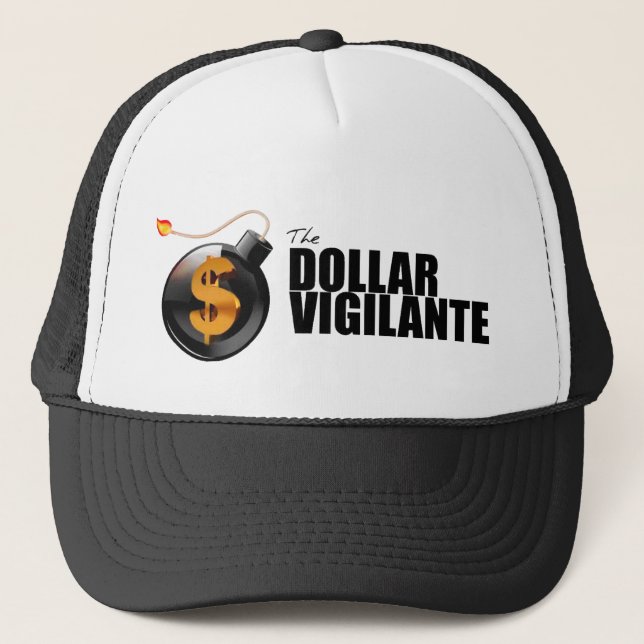 Gorra De Camionero Dollar Vigilante Cap W/Logo Text (Anverso)