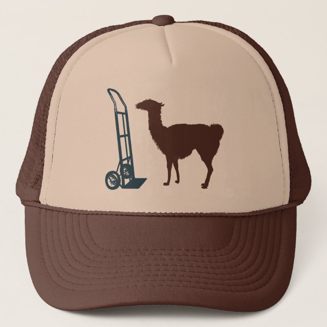 Gorra De Camionero Dolly llama (Anverso)