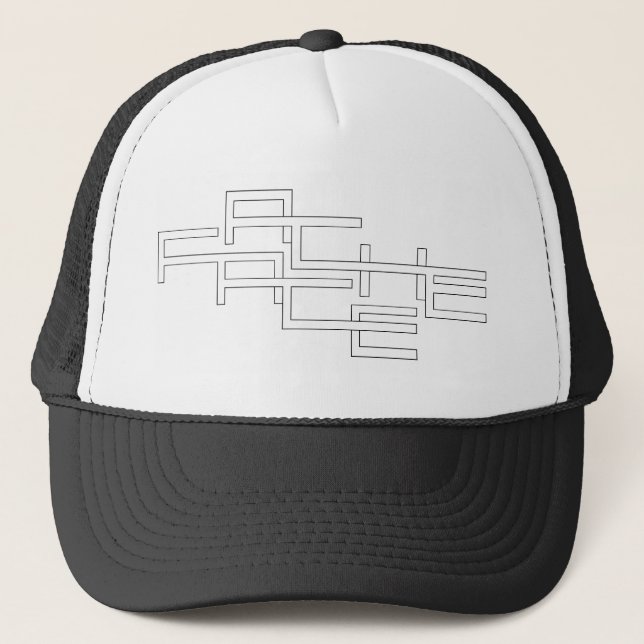 Gorra De Camionero Dolor de la cara (Anverso)
