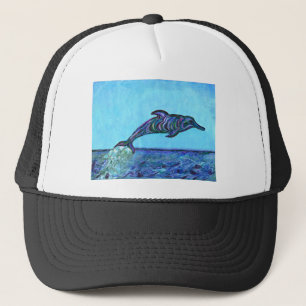 Gorra De Camionero Dolphin leap