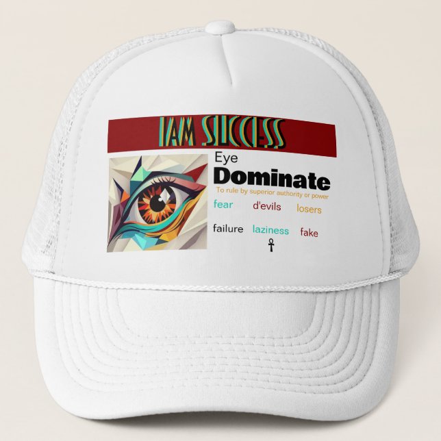GORRA DE CAMIONERO DOMINAR (Anverso)