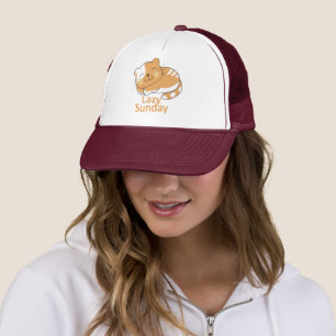 Gorra De Camionero "Domingo perezoso, corazón feliz
