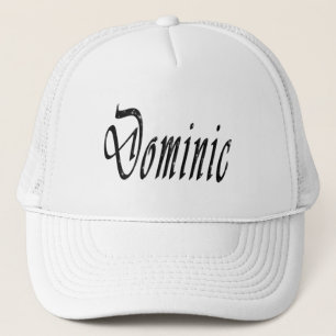Gorra De Camionero Dominic, Nombre, Logo,
