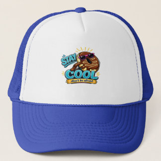 Gorra De Camionero Dona de Stay Cool diseño divertido de mayúsculas