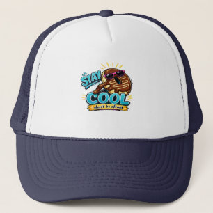 Gorra De Camionero Dona de Stay Cool diseño divertido de mayúsculas