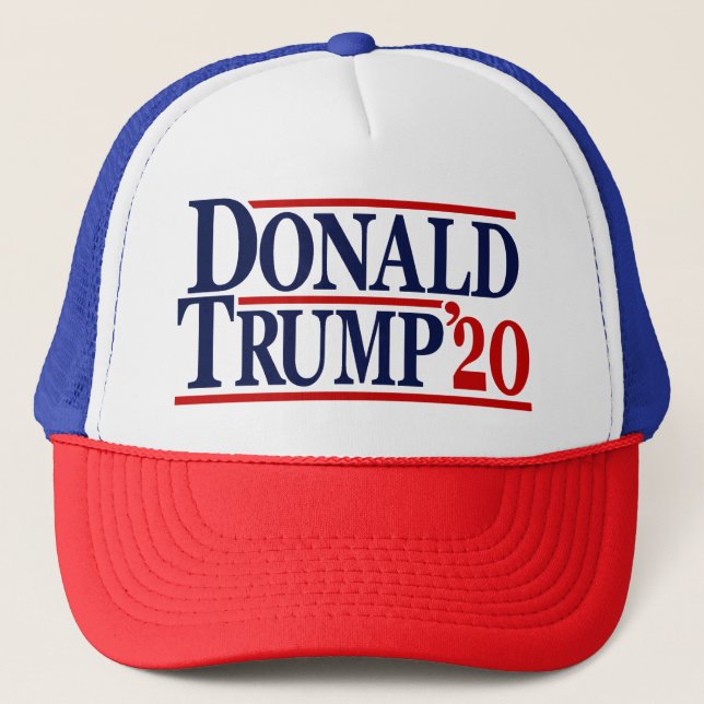 Gorra De Camionero Donald Trump 2020 (Anverso)
