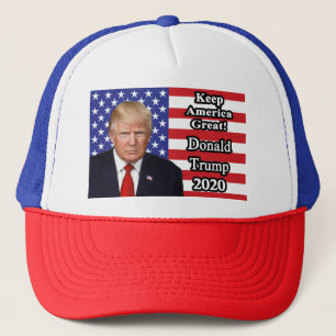 Gorra De Camionero ¡Donald Trump 2020 - "mantenga América GRANDE! "
