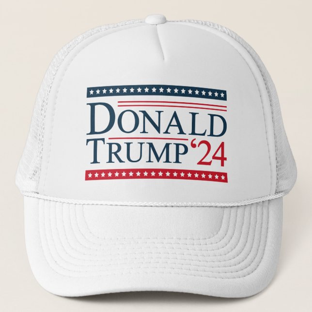 Gorra De Camionero Donald Trump 2024 (Anverso)