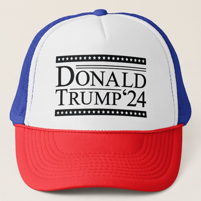 Gorra De Camionero Donald Trump 2024 (Anverso)