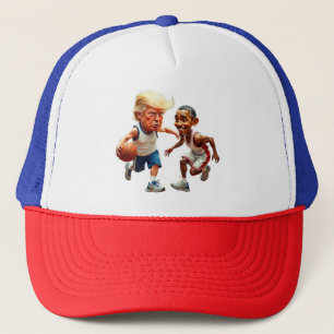 Gorra De Camionero Donald Trump Barack Obama