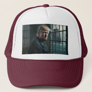 Gorra De Camionero Donald Trump en la prisión de Alcatraz