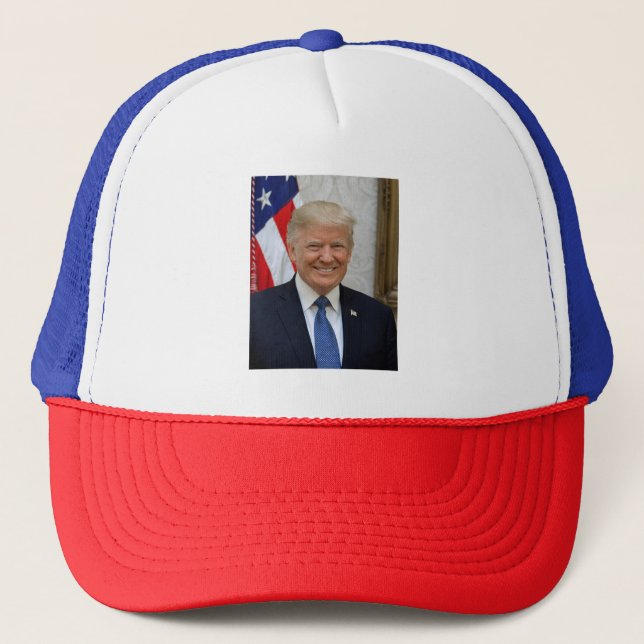 Gorra De Camionero Donald Trump Presidente de los Estados Unidos Casa (Anverso)