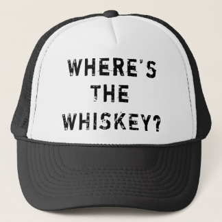 Gorra De Camionero Donde está el whisky